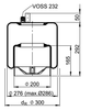 4390 N P22 | ContiTech Luftfjeder til Mercedes-Benz Actros Truck