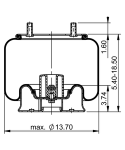 10 10-16 S 724 | ContiTech Luftfjeder