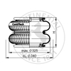 FD 330-22 CI G1/4 | Continental ContiTech מפעיל אוויר כפול