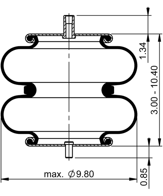 FD 200-19 505 | ContiTech Aeris Ver pro Ridewell Axe